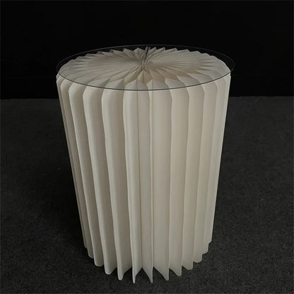 Paper Folding Cylinder Wedding Ramadan Decoration Birthday Anniversary DIY Party Supplies Baby Shower Dessert Table Cake Stand