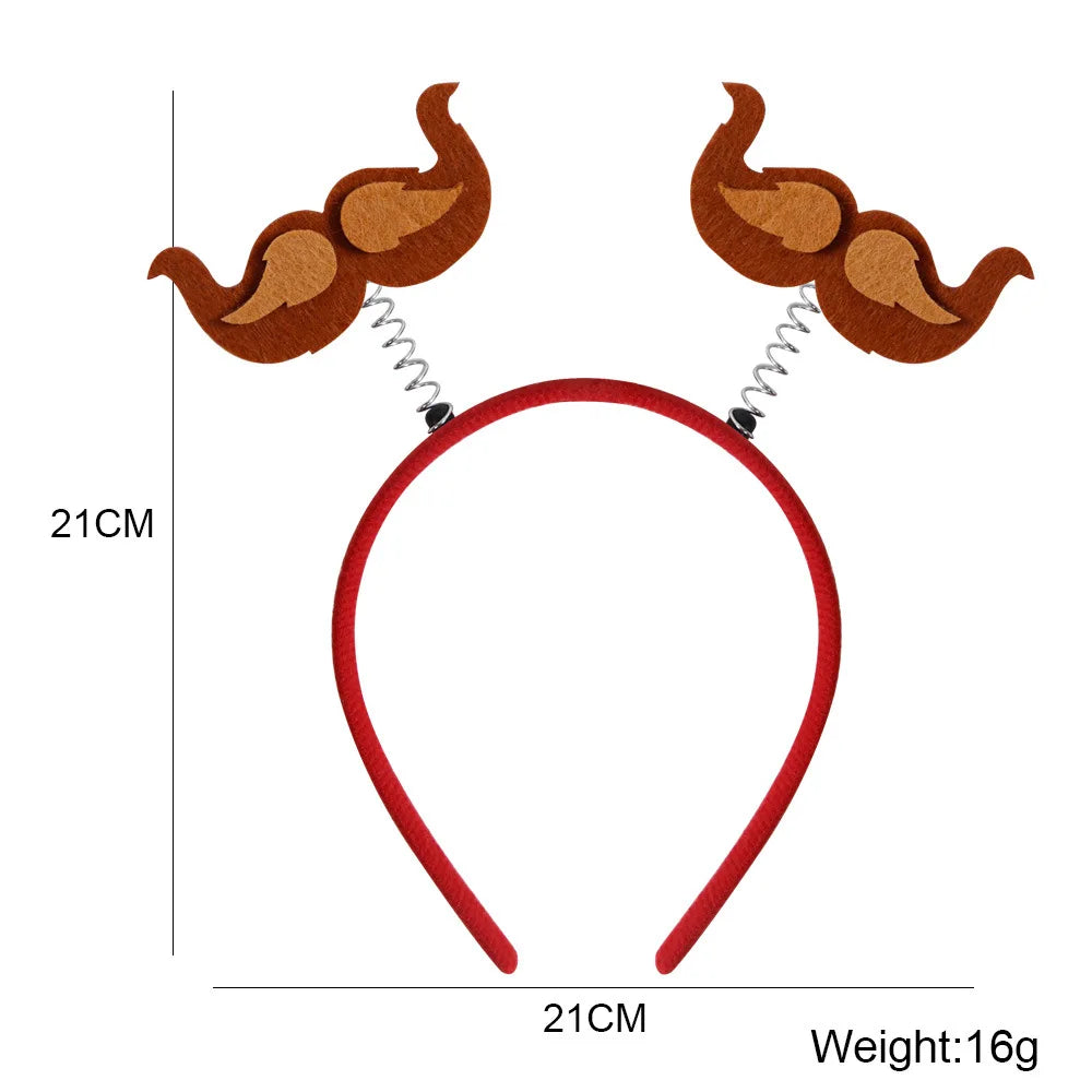 Munich beer headband photo props party decorations Love Oktoberfest headband buckle Makeup costume props christmas decoration
