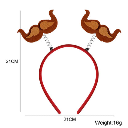 Munich beer headband photo props party decorations Love Oktoberfest headband buckle Makeup costume props christmas decoration