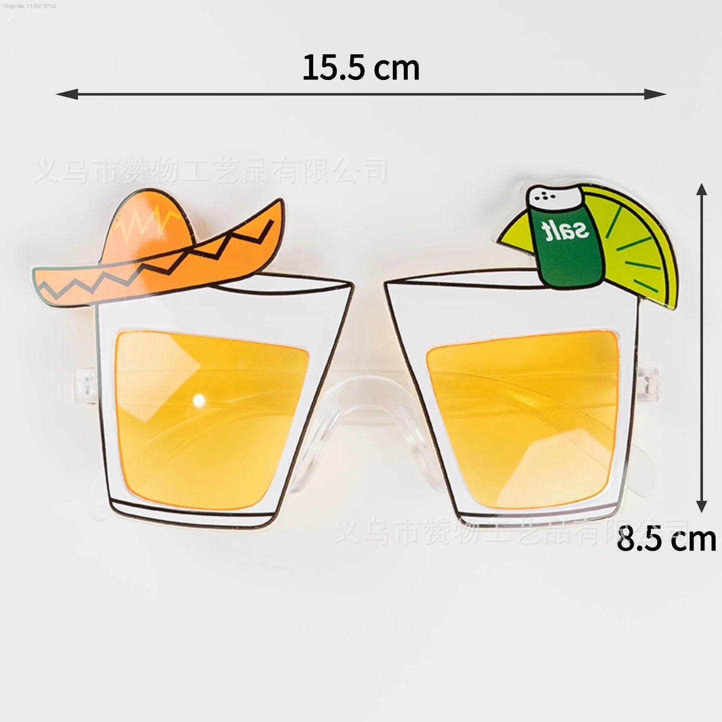 12Pcs Oktoberfest Glasses Plastic Goggles Beer Mug Pattern Glasses Photo Props German Oktoberfest Theme Event Decoration