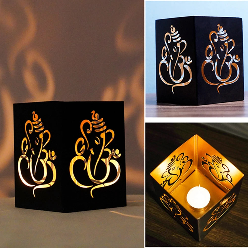 DIWALI-Indian Volleyball Lantern, Festival Fragrant Candle Holder, Flower, Elephant, God, Lotus, Party Decoration