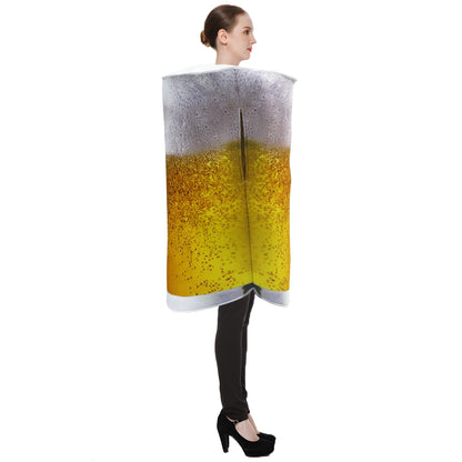Carnival Funny Cosplay Beer Costumes Loose Stage Props Wacky Performances Clothes Men Women Suits Oktoberfest Holiday Wear