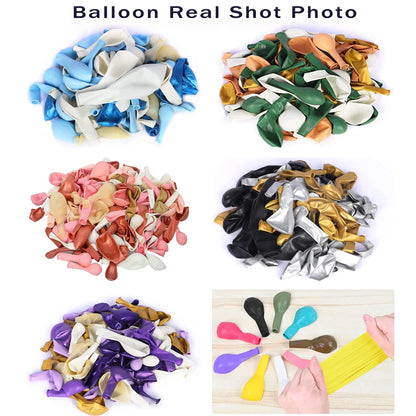Birthday Party Ballon Garland Arch Kit Gender Reveal Balloons Maca Blue Pink Baloon Latex Boy Or Girl Baby Shower Decorations