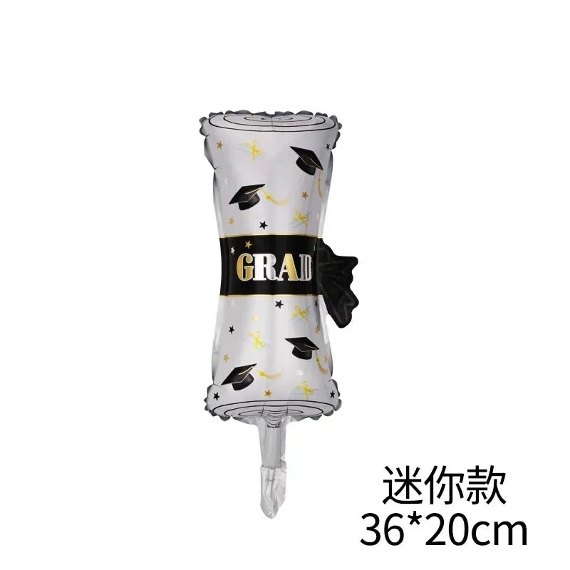 Graduation Party Balloon Owl Helium Globe Foil Balloon Congrats Grad School Celebrations 2024 Party Decorations Globos Ballons