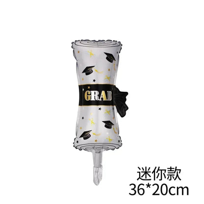 Graduation Party Balloon Owl Helium Globe Foil Balloon Congrats Grad School Celebrations 2024 Party Decorations Globos Ballons
