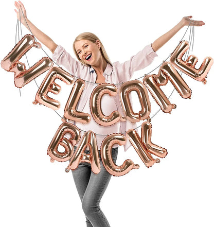 2026 Back To School Foil Balloons Set School Opening Day Decoration Back to School Campus Classroom Decoration