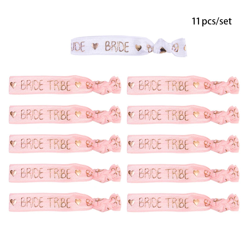 Bride to Be Disposable Tableware Set Plate Cup Napkins Decor Bachelorette Party Hen Night Bridal Shower Decorations Supplies