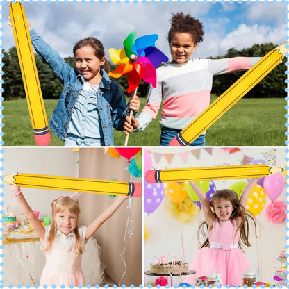 Giant Inflatable Pencil Balloon Hanging School Classroom Garden Room Back to School Graduation Themed Party Decoration