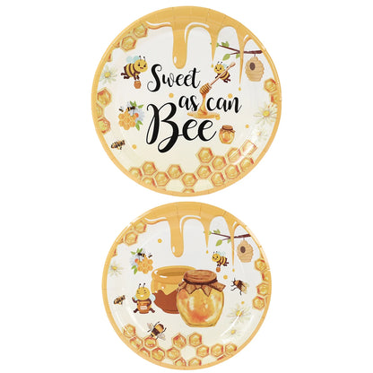 Bumble Bee Party Decorations Party Disposable Plates Napkins Cups Bee Gender Reveal Supplies Bee Birthday Baby Shower Decoration