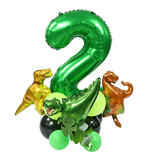 Jurassic Dinosaur Birthday Decoration Tableware Balloon Paper Cup Backdrop Tablecloth Banner Plate Birthday Party Decor Supplies