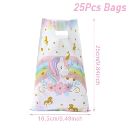 Unicorn 3D Paper Candy Boxes Gift Packing Box Unicorn Theme Party Decoration Kids Wedding Baby Shower Party Supplies Favors