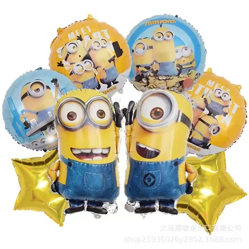 Birthday Party Disposable Tableware Plates Cups Napkins Tablecloths Balloons Decorate Party Supplies