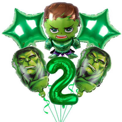 Super Hero Hulk Birthday Party Decoration Balloons Kids Disposable Tableware Cup Plate Backdrop Cake Topper Baby Shower Supplies