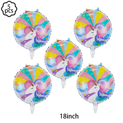 Unicorn foil Balloon standing unicorn Balloon weeding Baby shower birthday decoration unicorn themed birthday party decoration