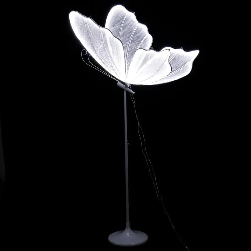 60/80/100cm Wedding Butterfly Floor lamp Creative Butterfly Ceiling Lamp Butterfly Hanging Decoration Prop for Wedding Christmas