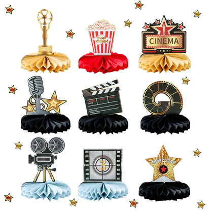 Movie Night Party Decoration Movie Party Disposable Plates Napkins Cups Tablecloth Happy Movie Night Theme Birthday Party Decor