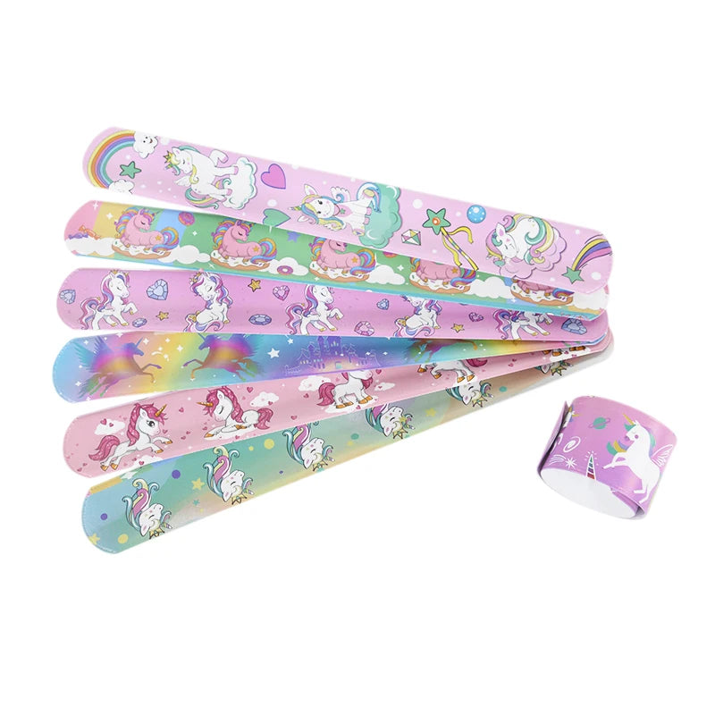 Rainbow Unicorn Party Balloons Disposable Tableware Gift Bags For Kids Girl Unicorn Birthday Party Decoration Favors Supplies