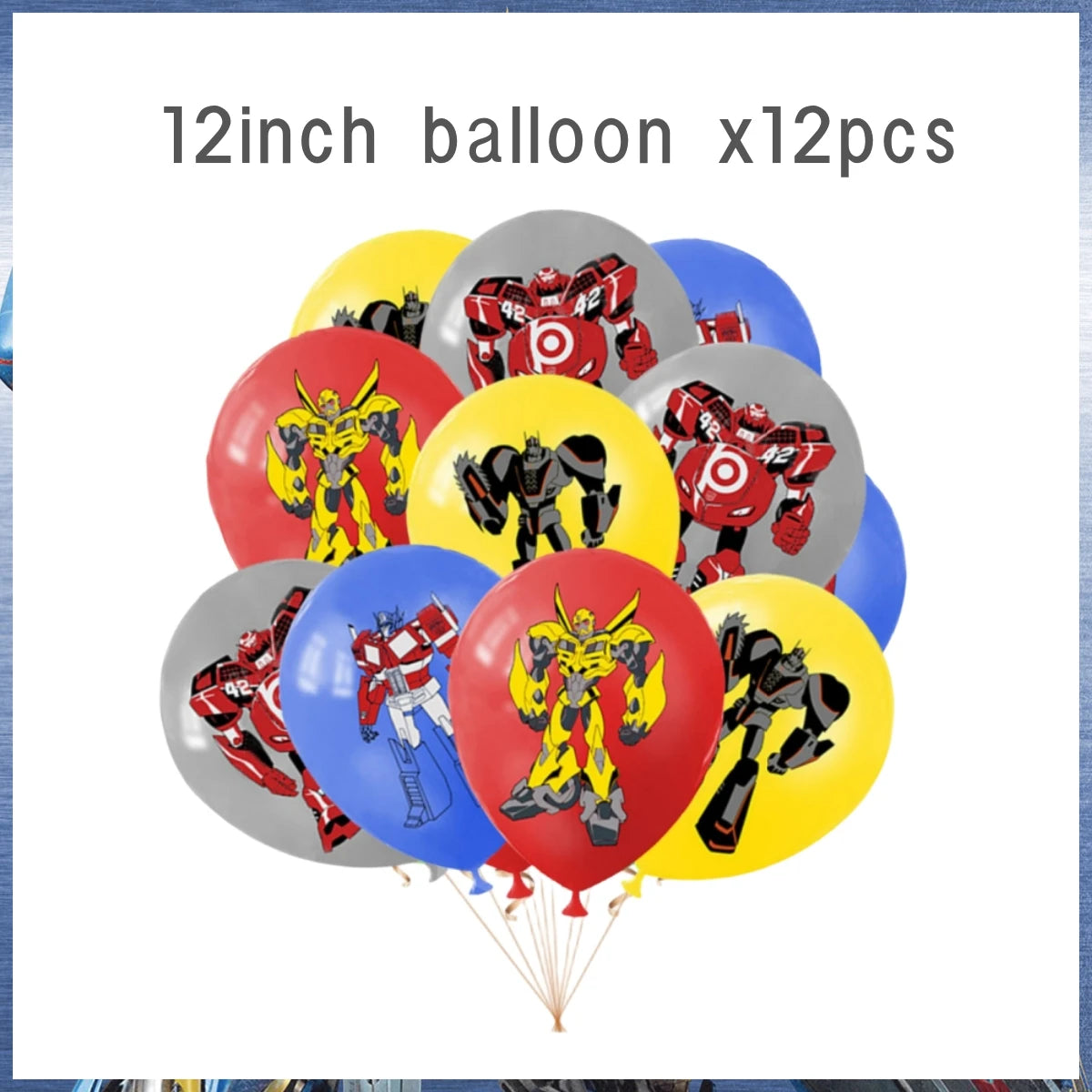 Transformation Birthday Party Decoration Plates Tablecloth Shape Shifting Robot Balloon Backdrop Baby Shower Kids Party Supplies