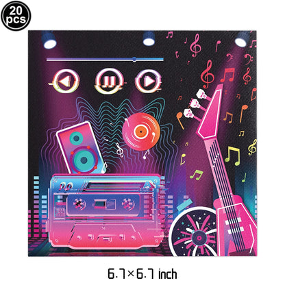 Inflatable Rock Star Toy Ballon Inflatable Party Props Balloons Guitar Saxophone Keyboard Piano Rock Toys Karaoke Party Decors