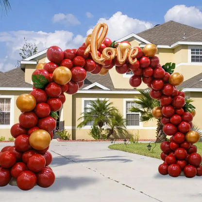 50pcs Balloon Arch Clip Wedding Balloons Balloon Arch Folder Accessories Balloon Rings Buckle Plastic Flower Buckle
