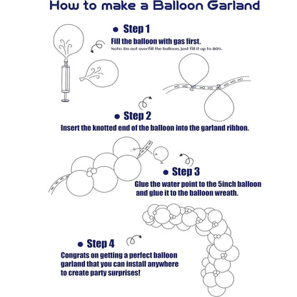 112Pcs Sand White and Gold Balloon Garland Arch Kit for Bridal Wedding Engagement Anniversary Baptism Birthday Party Decorations