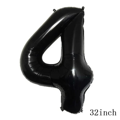 1set How Train Dragon Balloons No Teeth Toothlessing Green Eye Black Loong Party Decoration Happy Birthday Banner Cake Topper