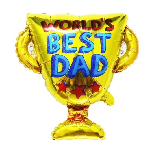 Spanish Super Dad Balloons Happy Father's Day Foil Helium Ball Father Mother Party Decoration Home Scene DIY Arrangement