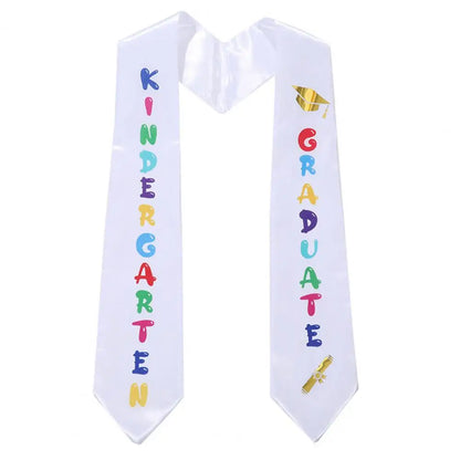 2023 Graduation Shoulder Strap Letter Design Decorative Kids Graduation Season Celebration Etiquette Strap Party Decor