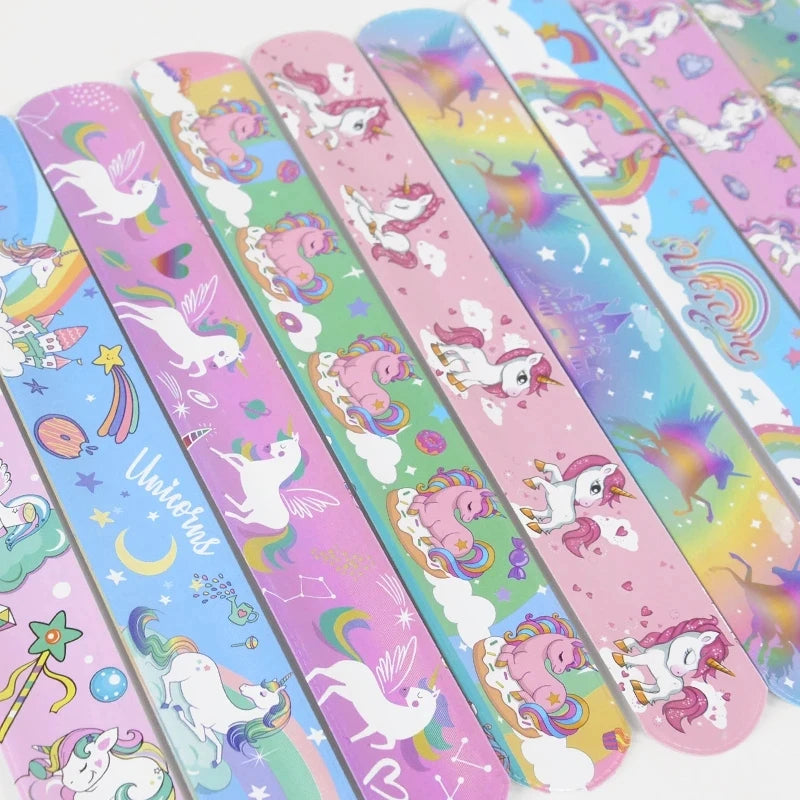 Rainbow Unicorn Party Balloons Disposable Tableware Gift Bags For Kids Girl Unicorn Birthday Party Decoration Favors Supplies