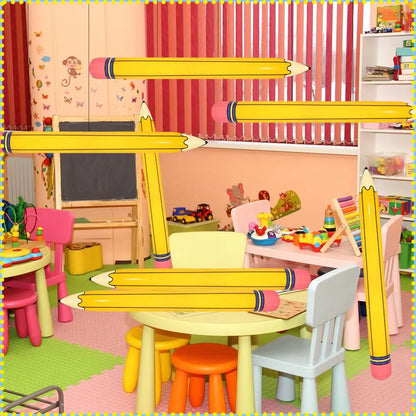 Giant Inflatable Pencil Balloon Hanging School Classroom Garden Room Back to School Graduation Themed Party Decoration