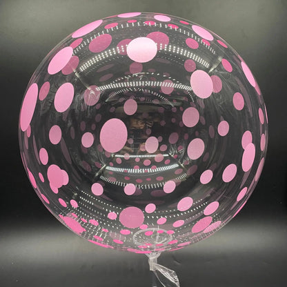 5/10/30pcs LOVE Heart Printed Bubble Balloon 20inch Transparent Bobo Balloon Wedding Birthday Party Valentine's Day Decoration
