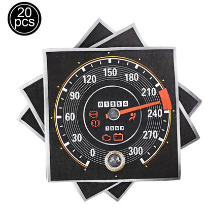 Tire Napkins Race Car Napkin Wheel Paper Napkin Car Party Decor Race Car Party Supplies for Birthday Baby Shower Birthday Party
