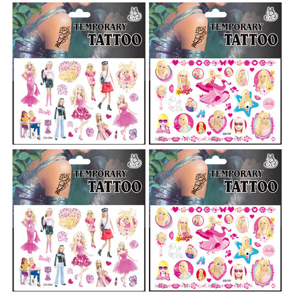 MINISO Barbie Birthday Party Decorations Tableware Paper Cups Plates Napkins Balloons Banner Backdrop Pink Baby Shower Supplies