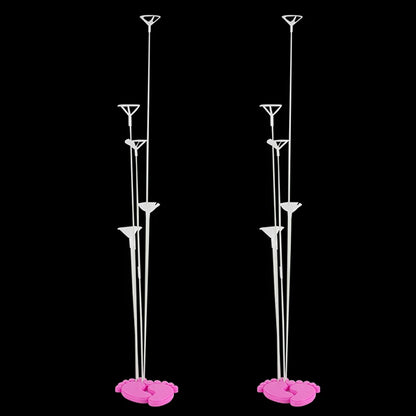 NEW 1/2set Pink Blue Gender Reveal Balloon Stand Kit Boy or Girl Baby Shower Balloon Support Kids Birthday Party Decoration
