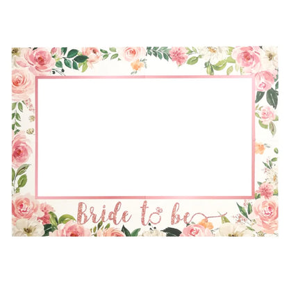 1Pcs Bride To Be Photo Booth Props Frame Bachelorette Party Decoration Engagement Wedding Photobooth Props Bridal Shower Supplie