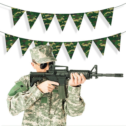 Army Party Tableware Camouflage Green Plates Cups Tablecloths Camouflage Balloons Military Theme Birthday Party Decorations